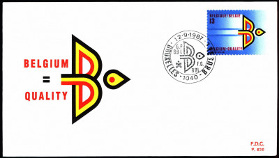 Belgia FDC 1987 Mi 2314 Foreign Trade Year [BRUXELLES]